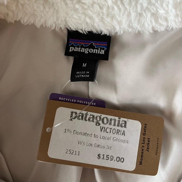 White Patagonia Los Gatos Jacket - medium - Picture 5 of 5